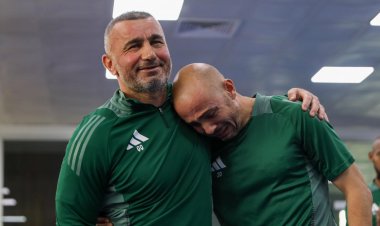 Riçard Almeyda "Qarabağ"dan göz yaşları ilə ayrıldı - FOTOLAR