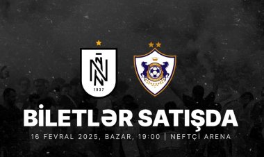Premyer Liqa: "Neftçi" - “Qarabağ” matçının biletləri satışa çıxarıldı