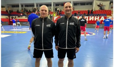 Ağakişi qardaşları 1/8 finalda AEK - "Krka" matçını idarə edəcəklər