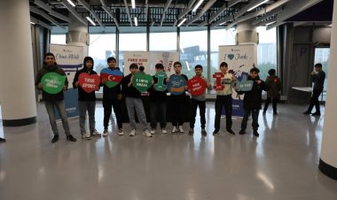 AMADA "Böyük Dəbilqə" yarışında təbliğat proqramı təşkil edib