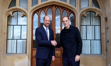 Şahzadə Tomas Tuhellə görüşdü