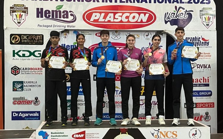 Azərbaycan badmintonçuları Uqandada 6 medal qazandılar