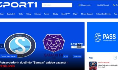 Azərbaycanda yeni idman saytı fəaliyyətə başladı - "Sport1.az"
