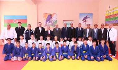 Ağdaş və Kürdəmir rayonlarında yeni cüdo zalları istifadəyə verildi