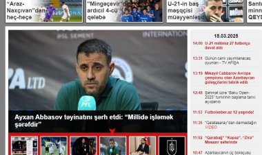 "Futbolxeber" 12 yaşını qeyd edir