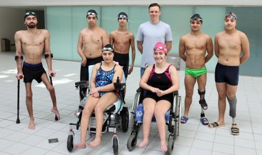 Üçqat paralimpiya çempionumuz gənc idmançılarla görüşdü