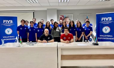 Voleybol federasiyası tərəfindən məşqçilər üçün kurs təşkil olundu