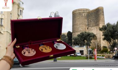Bakıda keçiriləcək dünya çempionatının medalları təqdim edildi