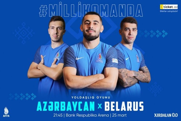 Azərbaycan - Belarus oyununun biletləri satışda: 2 manat ver, al