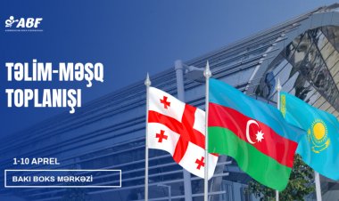 Yığmamız Bakıda Gürcüstan və Qazaxıstanla birlikdə hazırlaşır