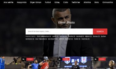 "Qarabağ"ın sabiq əməkdaşının rəsmi saytı fəaliyyətə başladı