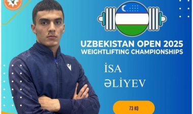 Daha bir atletimiz “Uzbekistan Open” turnirində medal qazandı