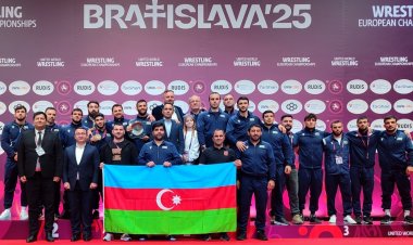 Yunan-Roma güləşi üzrə millimiz 2-ci dəfə Avropa çempionu oldu