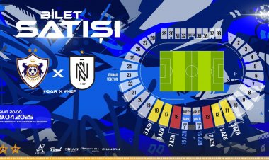"Qarabağ" - "Neftçi" matçının biletləri 3 manatdan satışa çıxarıldı