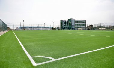 Millilərin Təlim-Məşq Mərkəzində ot örtüyü dəyişdirildi - FOTOLAR