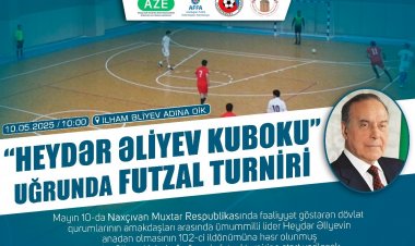 Naxçıvanda “Heydər Əliyev Kuboku” uğrunda turnir keçiriləcək