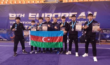  Yığmamız Yunanıstanda Avropa çempionatında 6 medal qazandı