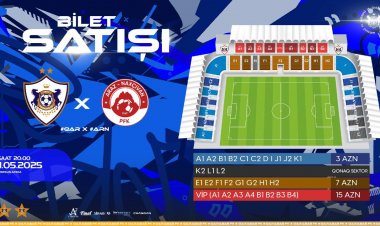 "Qarabağ"ın bu mövsüm son ev matçının biletləri satışa çıxarılır