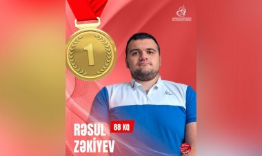 Rəsul Zəkiyev Tbilisidə Dünya Kubokunda iki qızıl medal qazandı