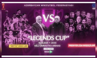 Bakıda Azərbaycan futbolunun əfsanələri arasında oyun olacaq