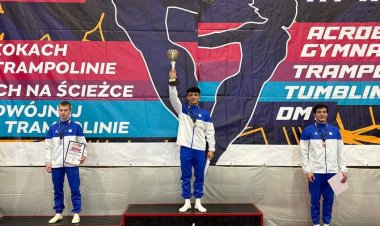 Azərbaycan gimnastları Polşadakı turnirdə 17 medal qazandılar