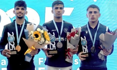 Azərbaycan güləşçiləri İran turnirinə iki medalla başladılar