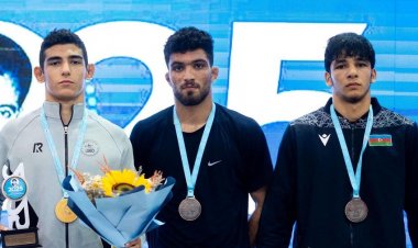 İranda “Necad Haşimi kuboku” turnirini 5 medalla başa vurduq