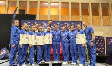 Azərbaycanın aerobika gimnastları Fransada 4 medal qazandılar