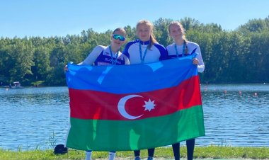İdmançımız Slovakiya turnirində daha bir qızıl medal qazandı