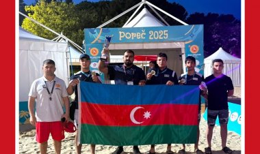 Güləşçilərimiz 2 qızıl, 1 bürünc medal qazandı - Avropa çempionatı