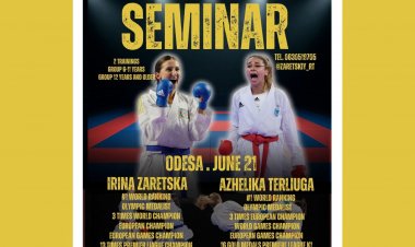  Azərbaycanın Olimpiya mükafatçısı Ukraynada seminar keçirəcək