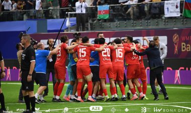Azərbaycan milli komandası dünya çempionatının yarımfinalında
