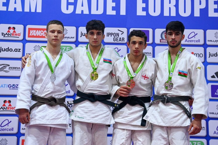 Avropa Kuboku: Azərbaycan cüdoçularından ilk gün 12 medal