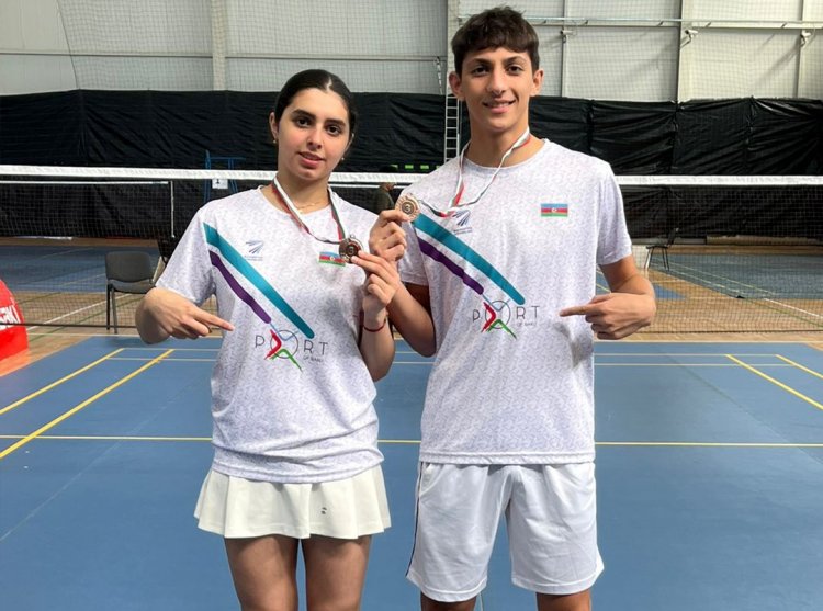 Ülvi-Leyla cütlüyü beynəlxalq turnirdə bürünc medal qazandı