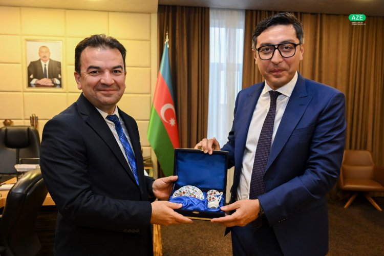 Fərid Qayıbov Türkiyənin nümayəndə heyəti ilə görüşdü