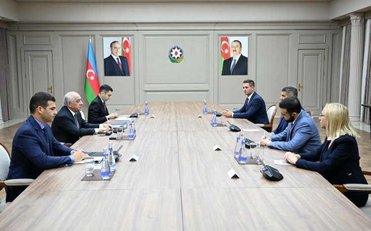 Dünya Minifutbol Federasiyasının prezidenti ilə görüş keçirildi