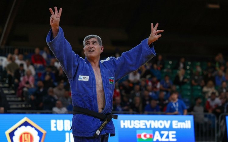 Cüdo millimiz daha 3 qızıl medal qazandı - Avropa çempionatı
