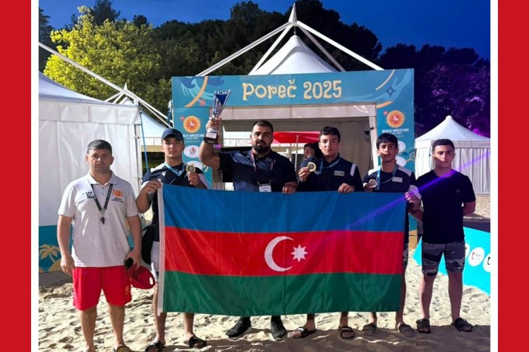 Güləşçilərimiz 2 qızıl, 1 bürünc medal qazandı - Avropa çempionatı