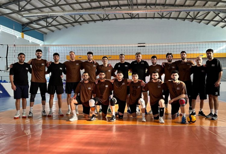 Milli komandamız Gümüş Avropa Liqasına Gürcüstanda hazırlaşır