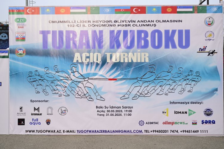 Bakıda "Turan Kuboku" yarışının açılış mərasimi baş tutdu
