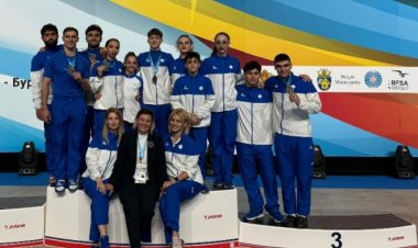  Dünya Kuboku: Gimnastlarımız Burqasda 3 gümüş medal qazandı