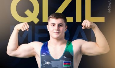 Daha bir güləşçimiz Skopyedə Avropa çempionu adını qazandı