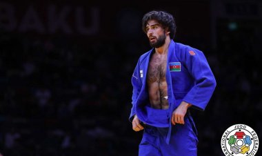 Azərbaycan cüdoçusu dünya çempionatında 1/4 finala yüksəldi