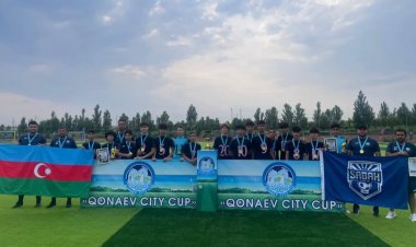 "Sabah" Qazaxıstanda beynəlxalq futbol turnirinin qalibi oldu