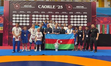 Yunan-Roma güləşi üzrə millimiz də Avropa çempionu adını qazandı