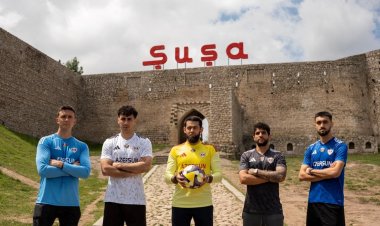 "Qarabağ"ın Şuşada reallaşan yeni forma təqdimatından FOTOLAR