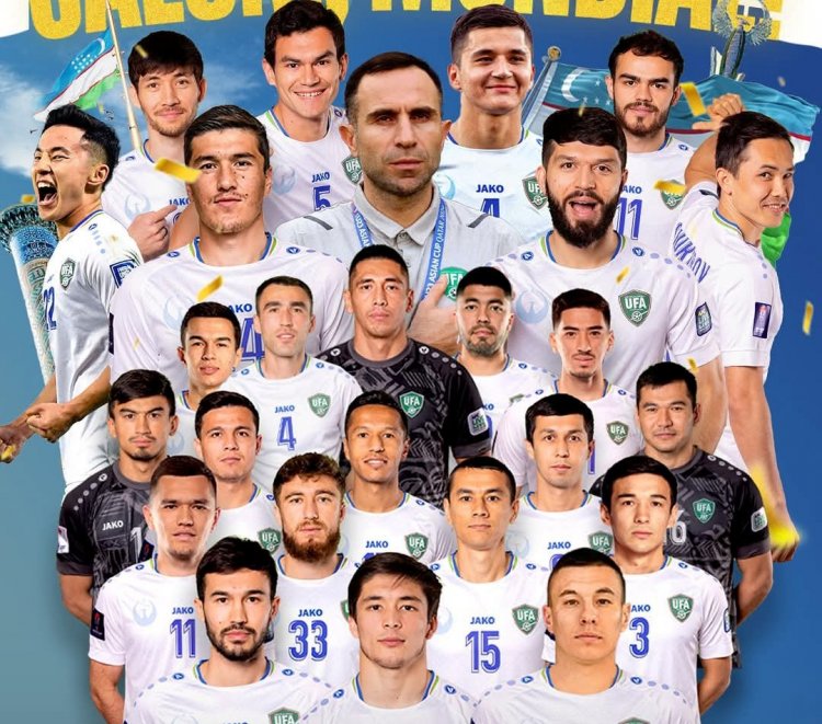 Özbəkistan millisi tarixində ilk dəfə dünya çempionatına çıxdı!