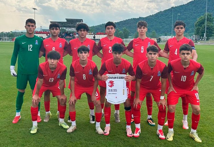 Milli komandamız Qəbələdə Gürcüstanla bərabərə qaldı