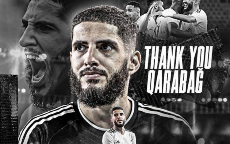 Benzia "Qarabağ"la vidalaşdı: "Söz tapmaqda çətinlik çəkirəm"