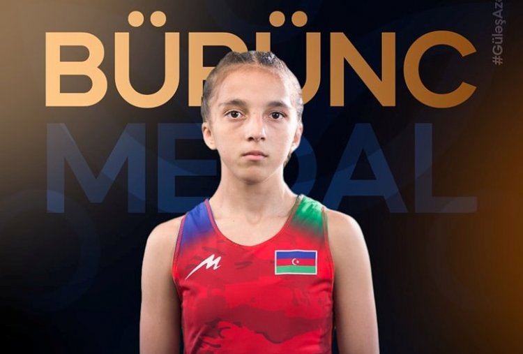 Avropa çempionatı: Nəzrin Əhmədli bürünc medal qazandı
